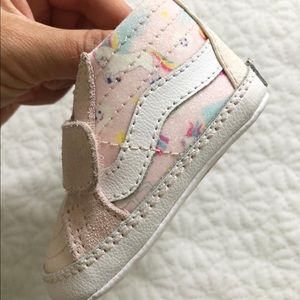 Baby girl unicorn vans
